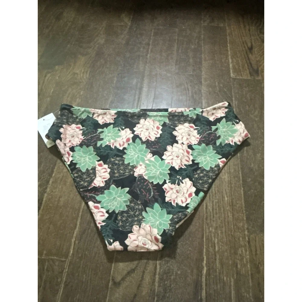High Rise‎ Bottom Fused Hawaii Bikini XXXL 3X New With Tags Succulove Succulent